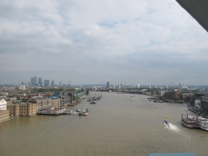 View from the Tower Bridge
